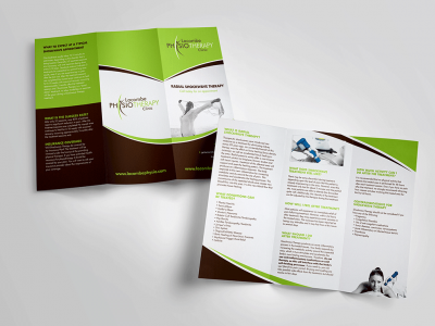 Lacombe Physio Trifold Brochure